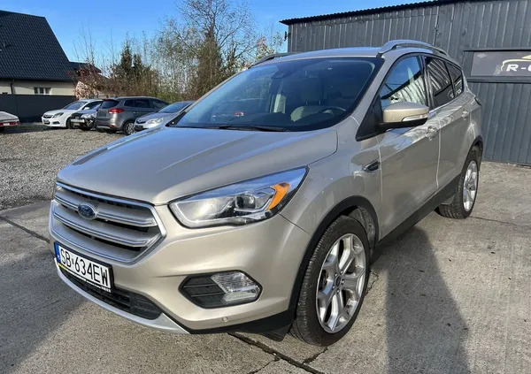 Ford Escape cena 74600 przebieg: 108951, rok produkcji 2018 z Biała małe 137